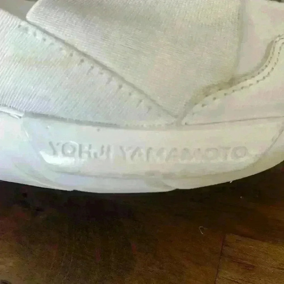Adidas Y-3 Qasa High Triple White Size 6.5 - Picture 12 of 12